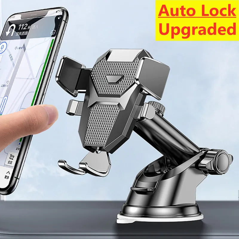 2024 NEW  Sucker Car Phone Holder 360° Windshield Car Dashboard Mobile Cell Support Bracket for Iphone Samsung Xiaomi